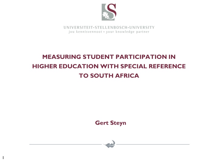 measuring student participation in higher