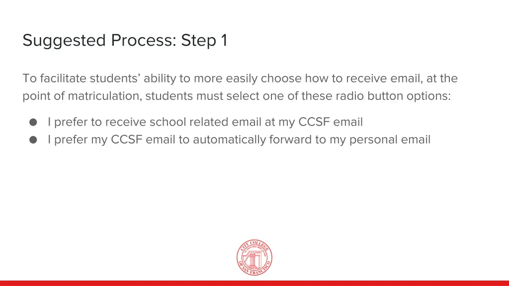 suggested process step 1