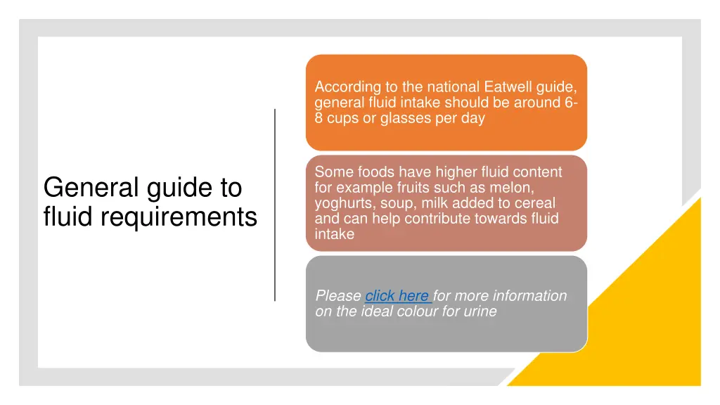 according to the national eatwell guide general