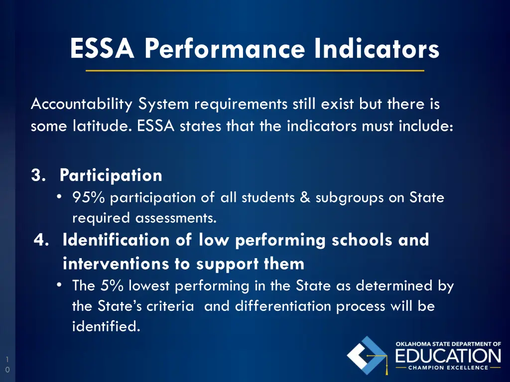 essa performance indicators 2