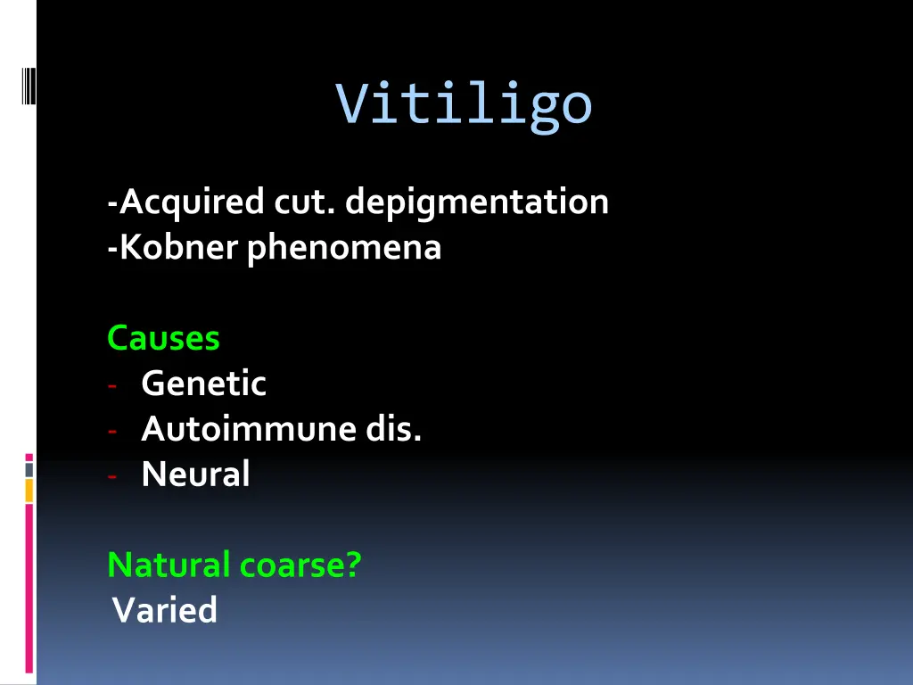 vitiligo