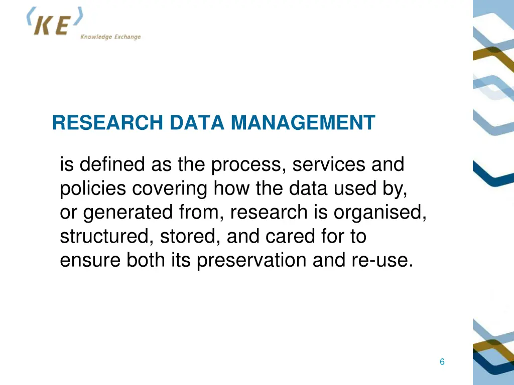 research data management