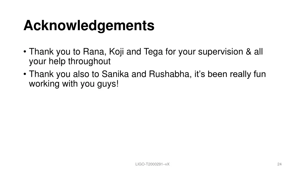 acknowledgements