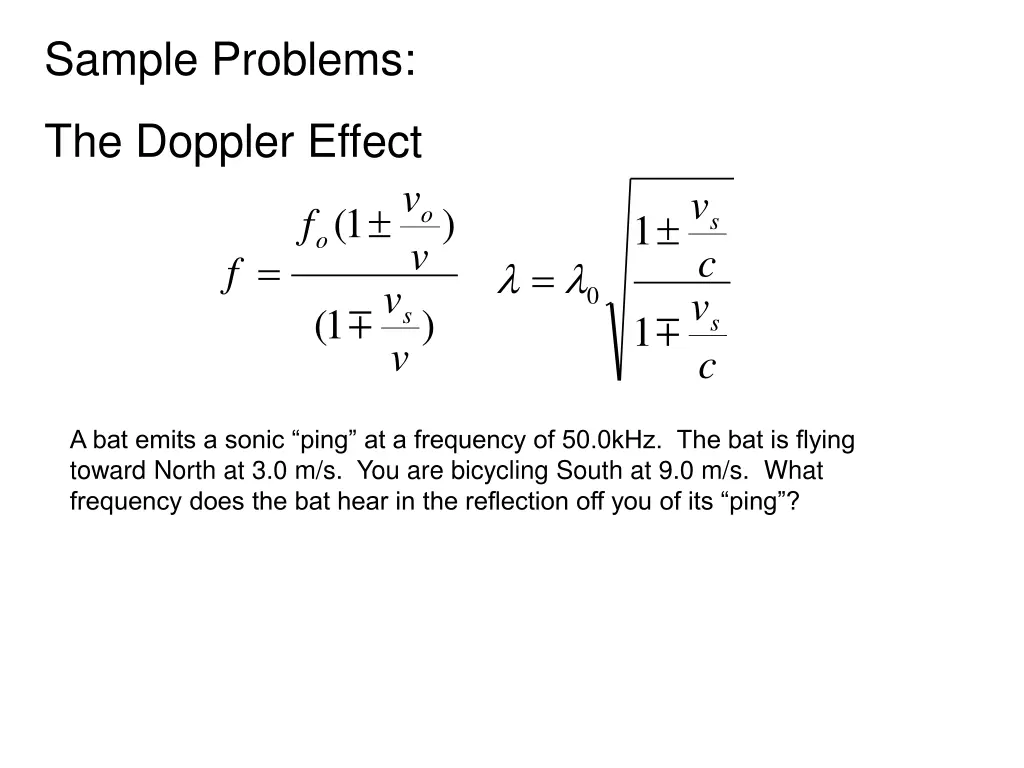 sample problems 1