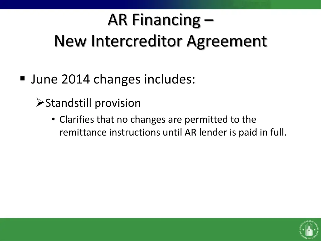 ar financing 2