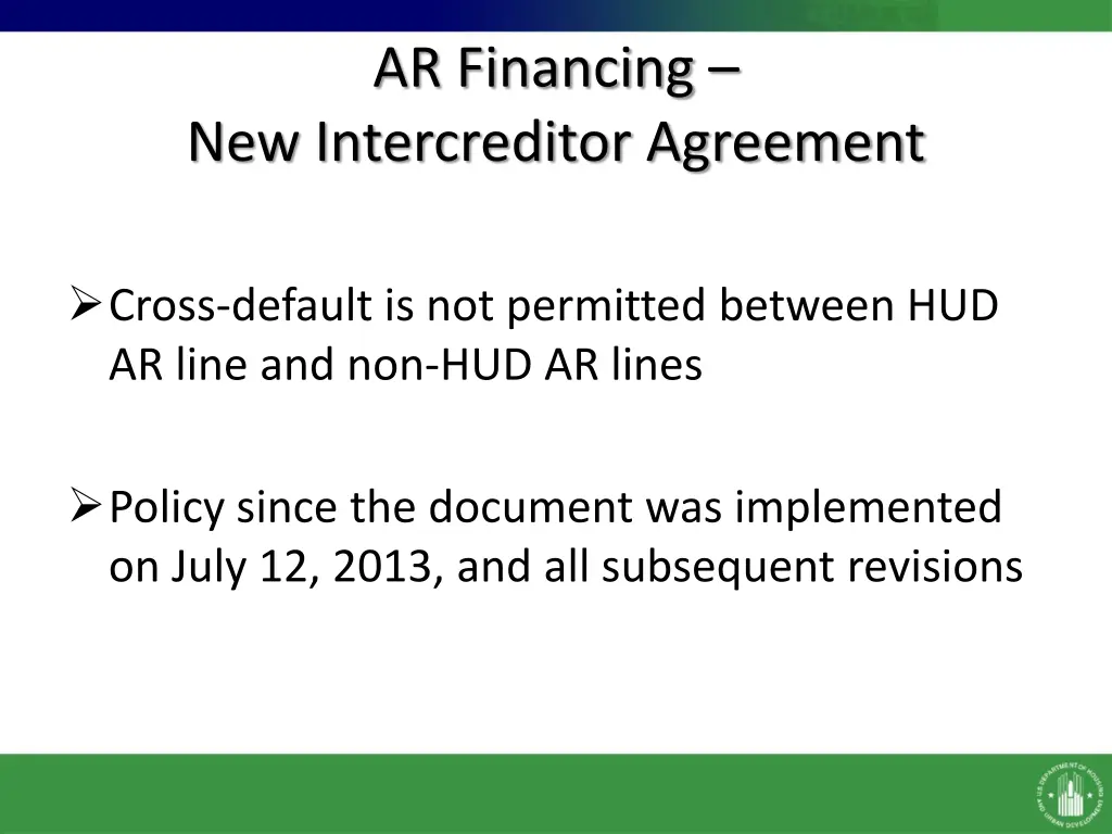 ar financing 3