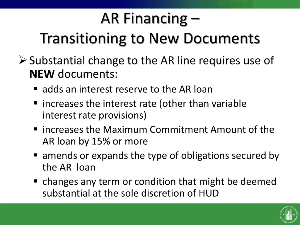 ar financing 5