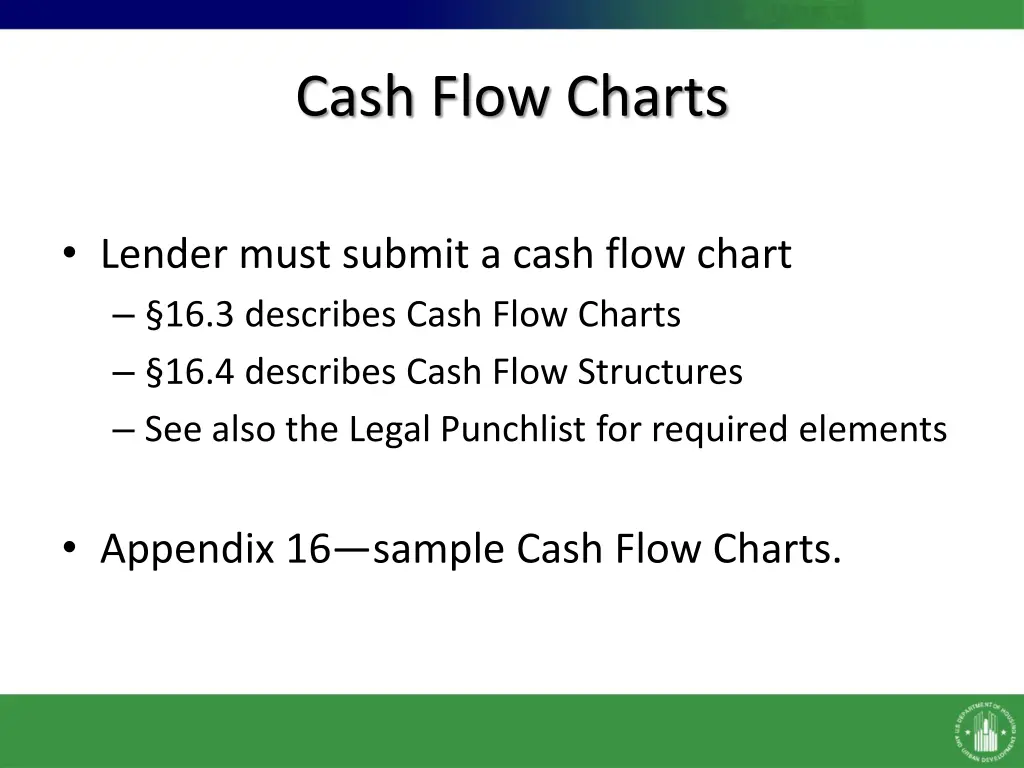 cash flow charts