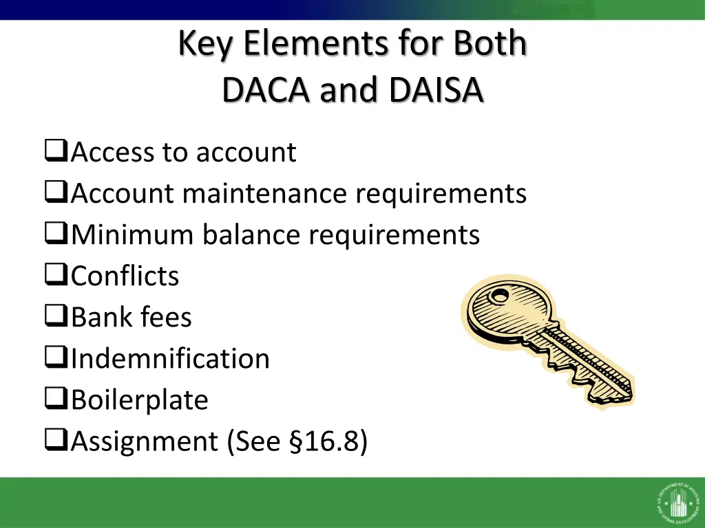 key elements for both daca and daisa