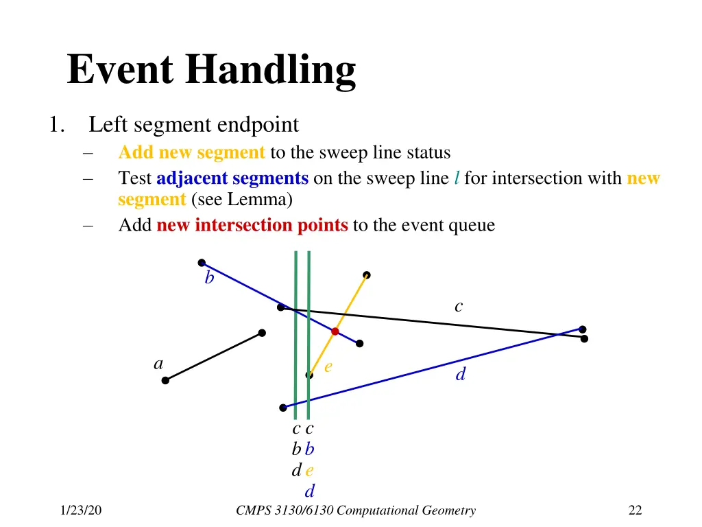 event handling