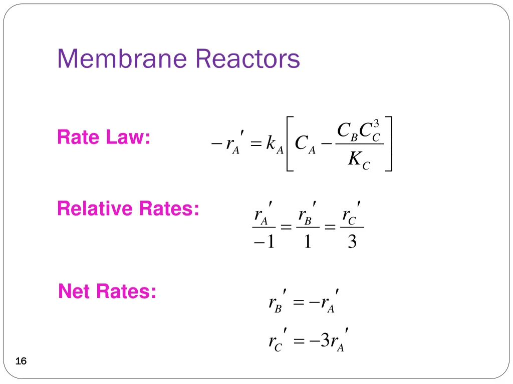 membrane reactors 9