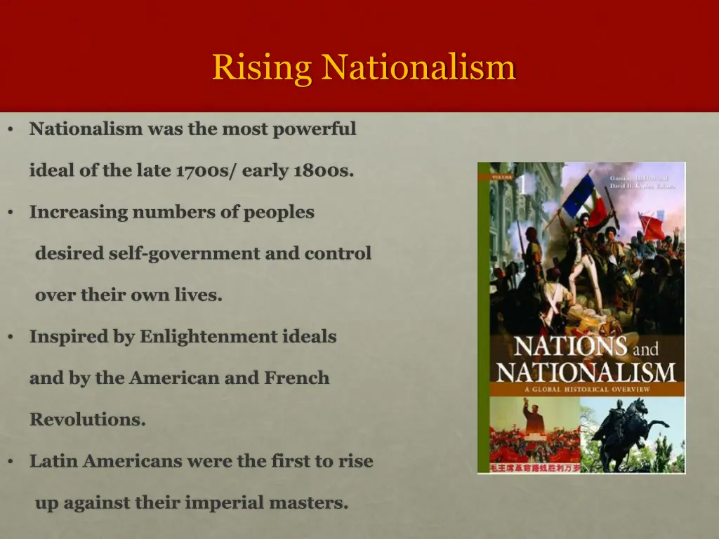 rising nationalism