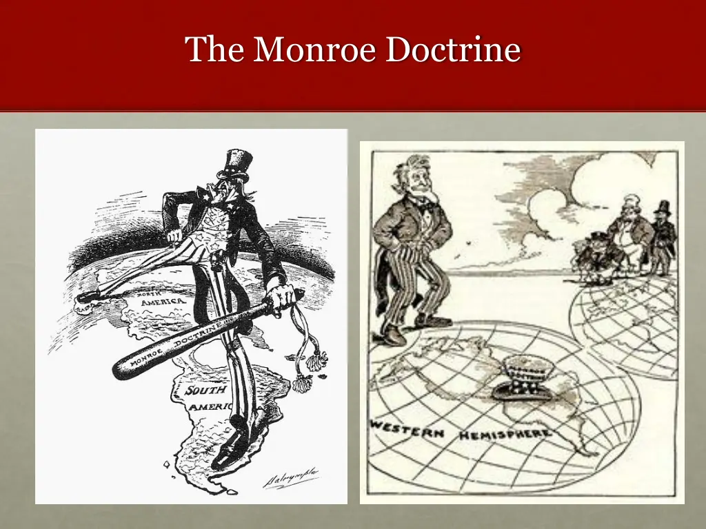 the monroe doctrine