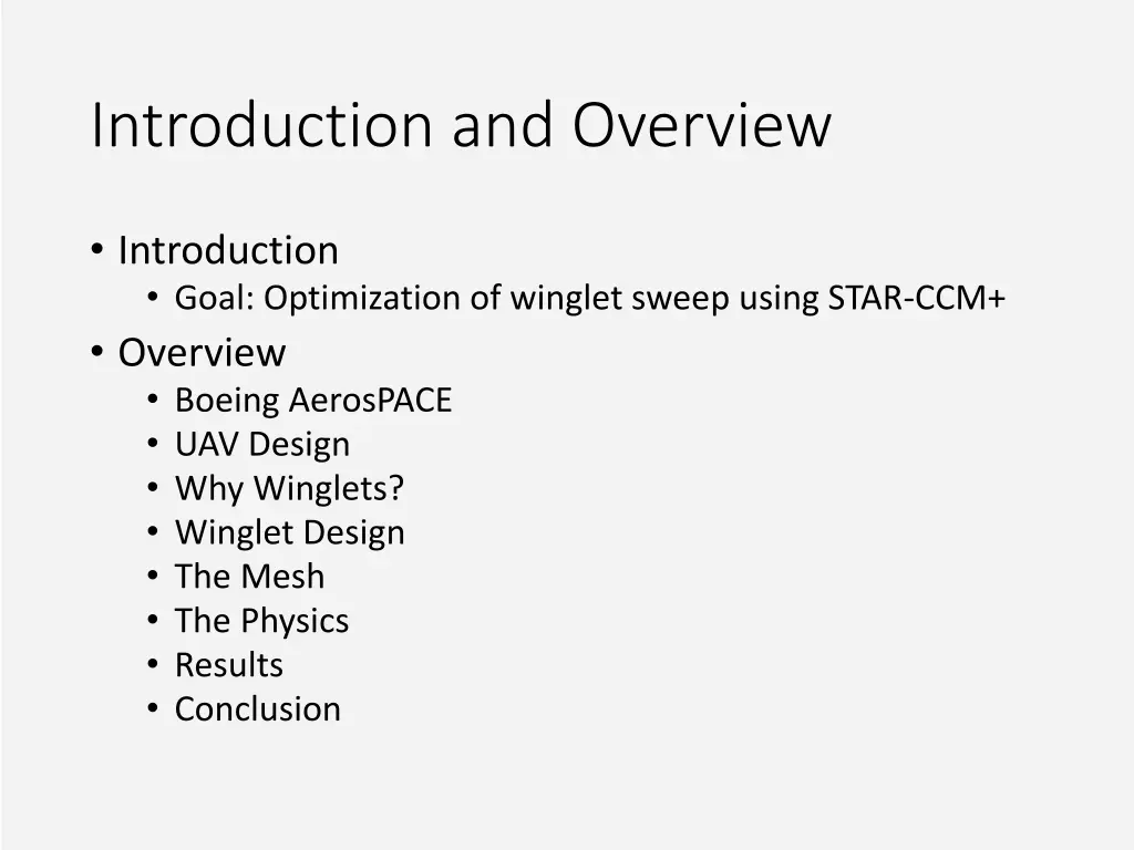 introduction and overview