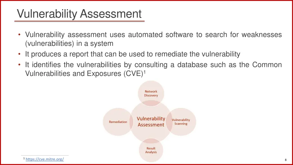 vulnerability assessment