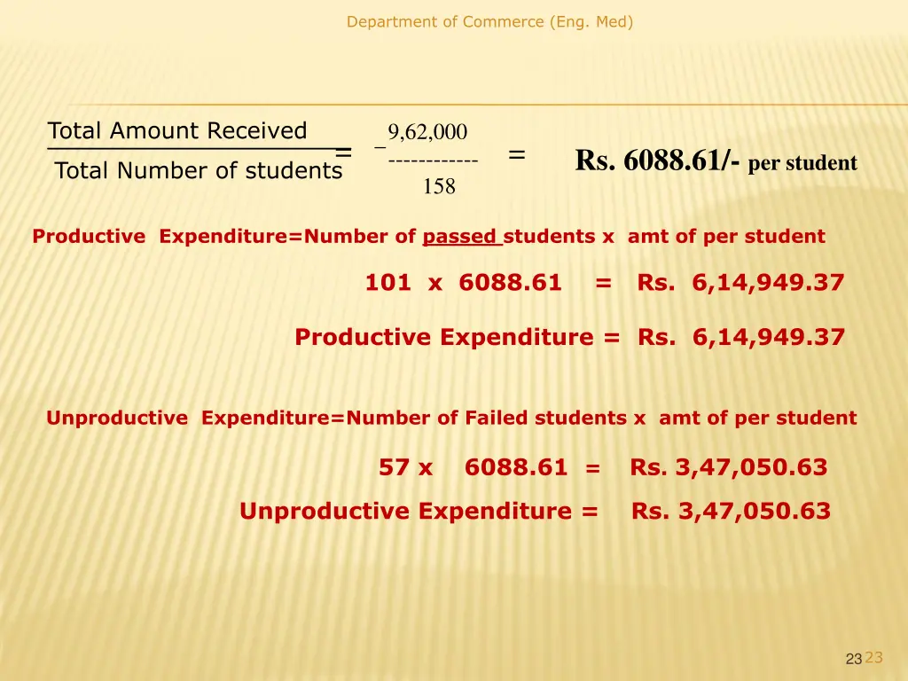 department of commerce eng med 19