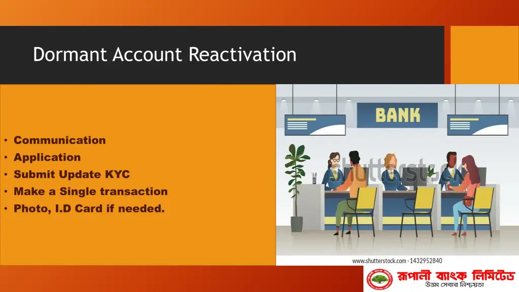 dormant account reactivation