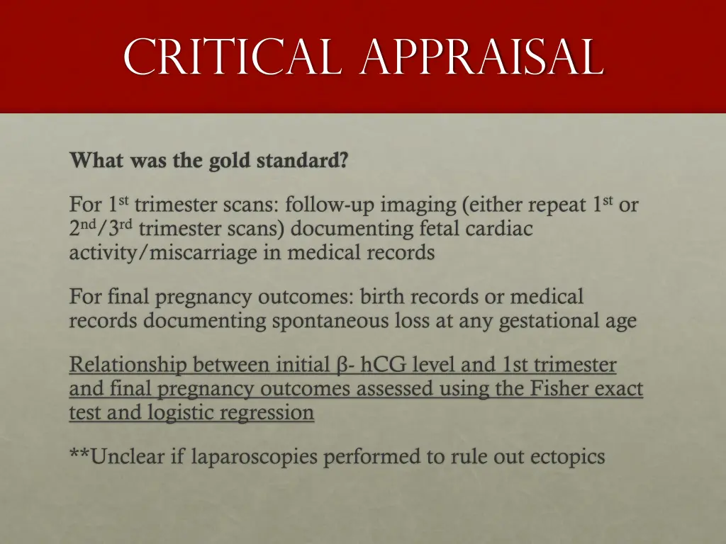 critical appraisal 5