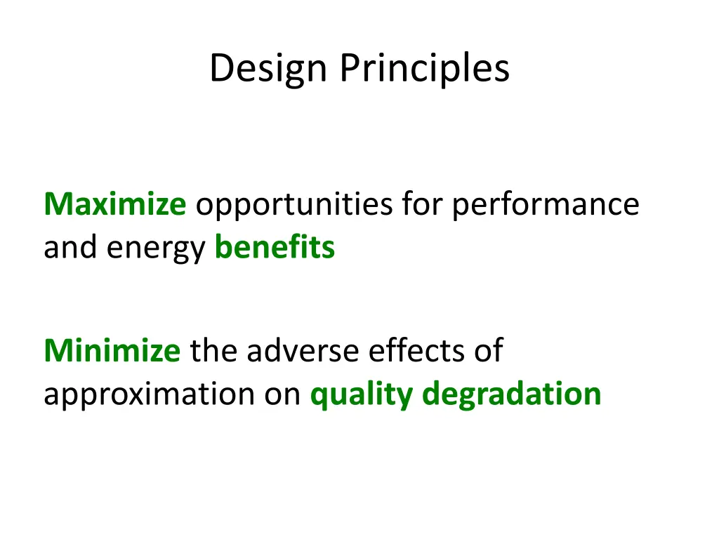 design principles