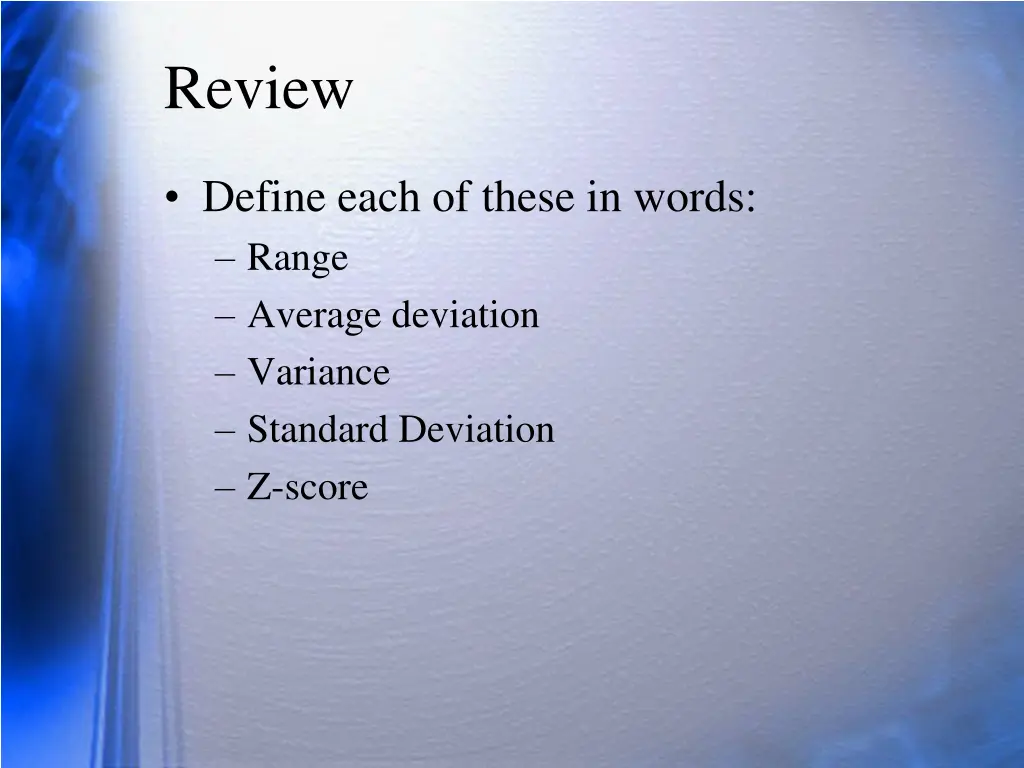 review 1