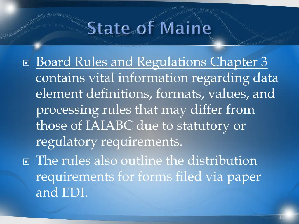 board rules and regulations chapter 3 contains