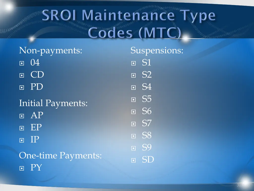 non payments 04 cd pd