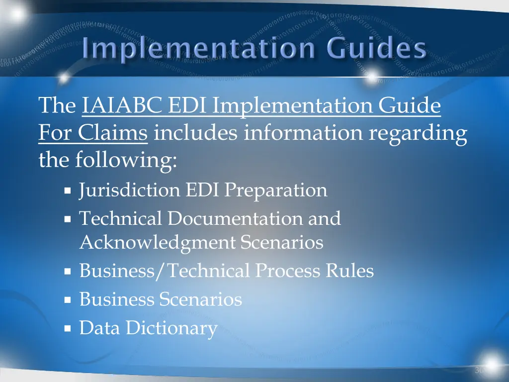 the iaiabc edi implementation guide for claims