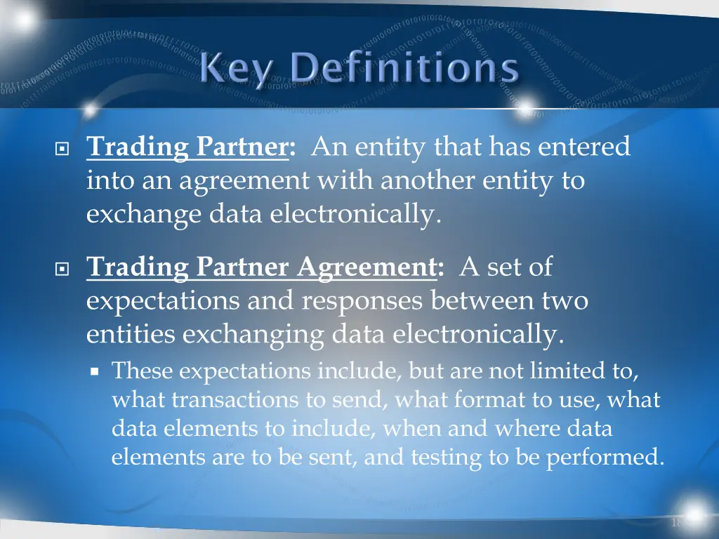 trading partner an entity that has entered into