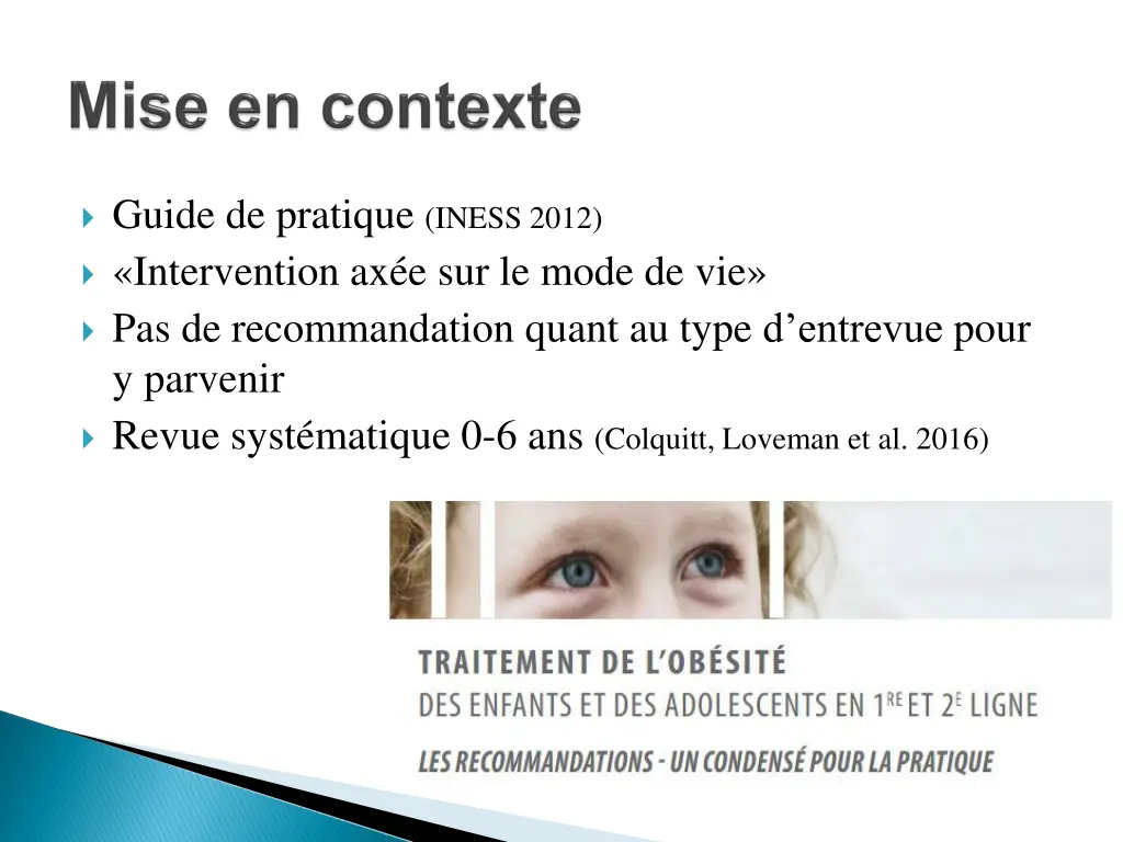 guide de pratique iness 2012 intervention