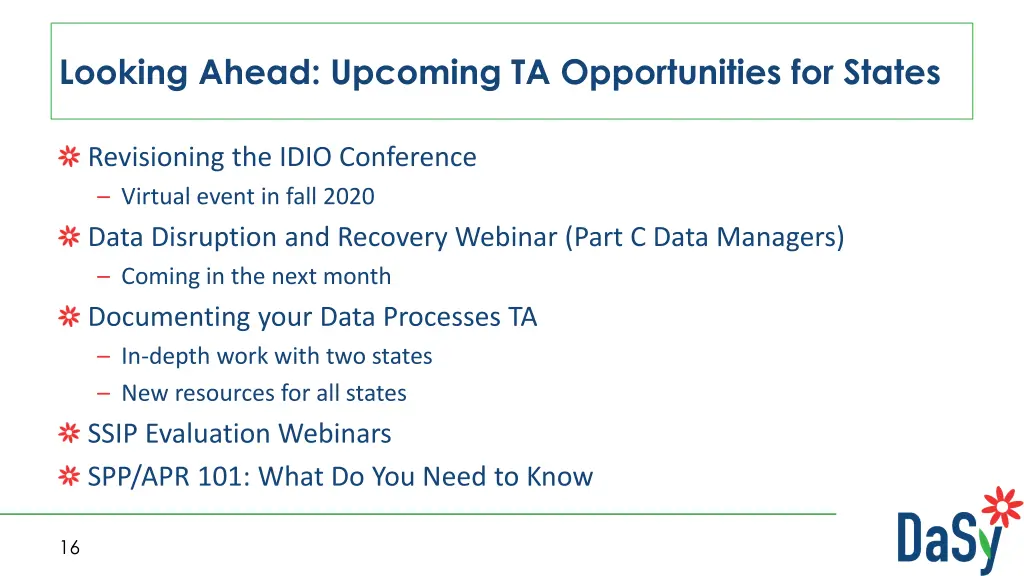 looking ahead upcoming ta opportunities for states