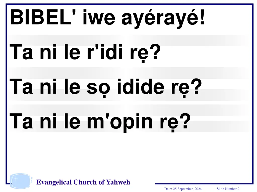 bibel