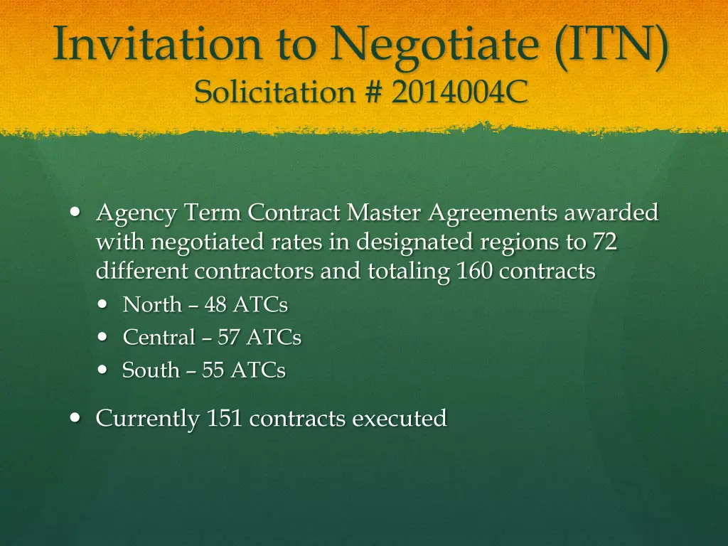 invitation to negotiate itn solicitation 2014004c 1