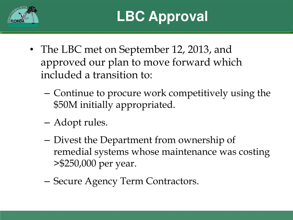 lbc approval