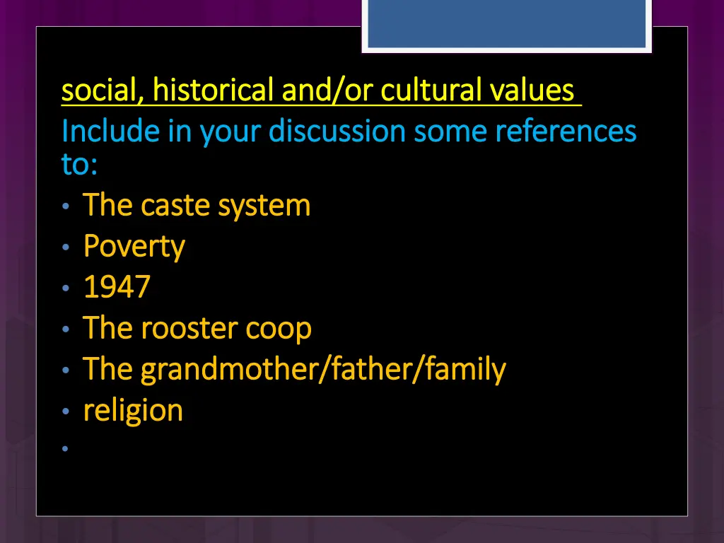 social historical and or cultural values social