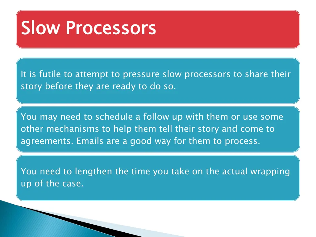 slow processors