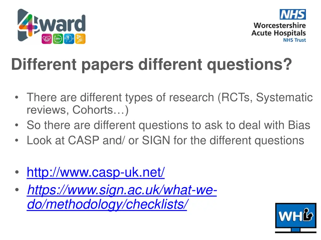 different papers different questions