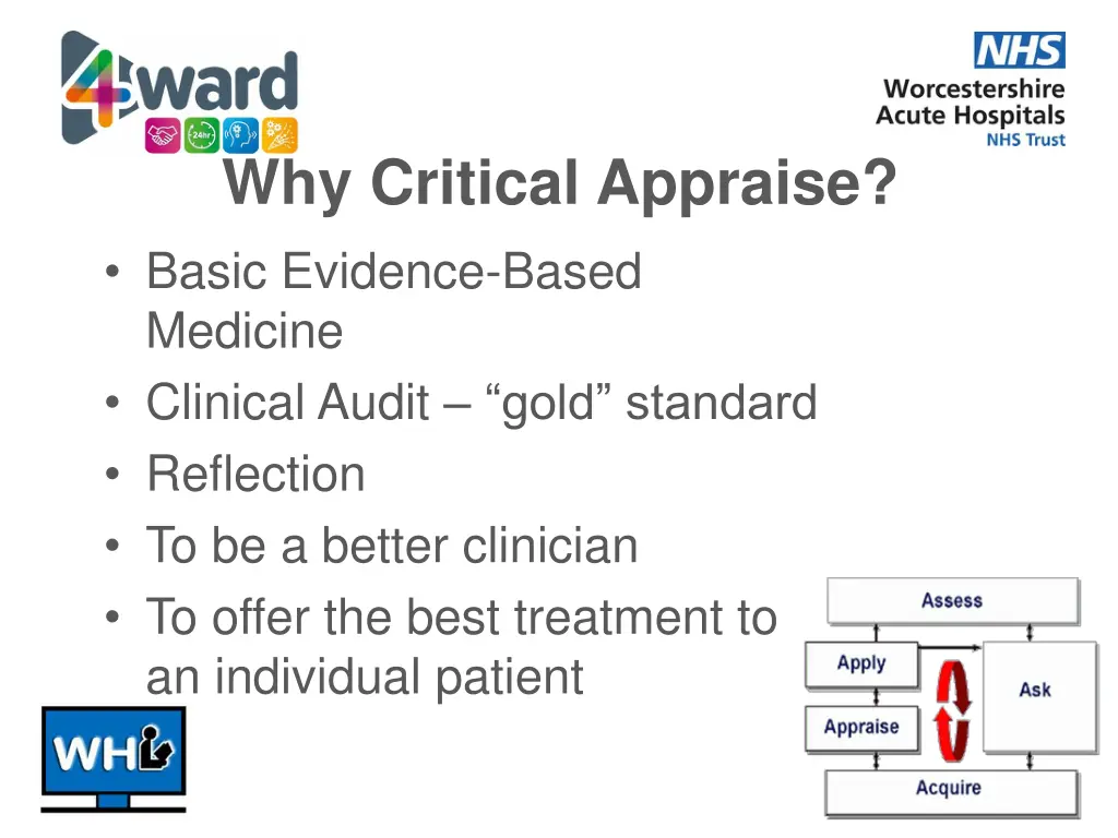 why critical appraise basic evidence based