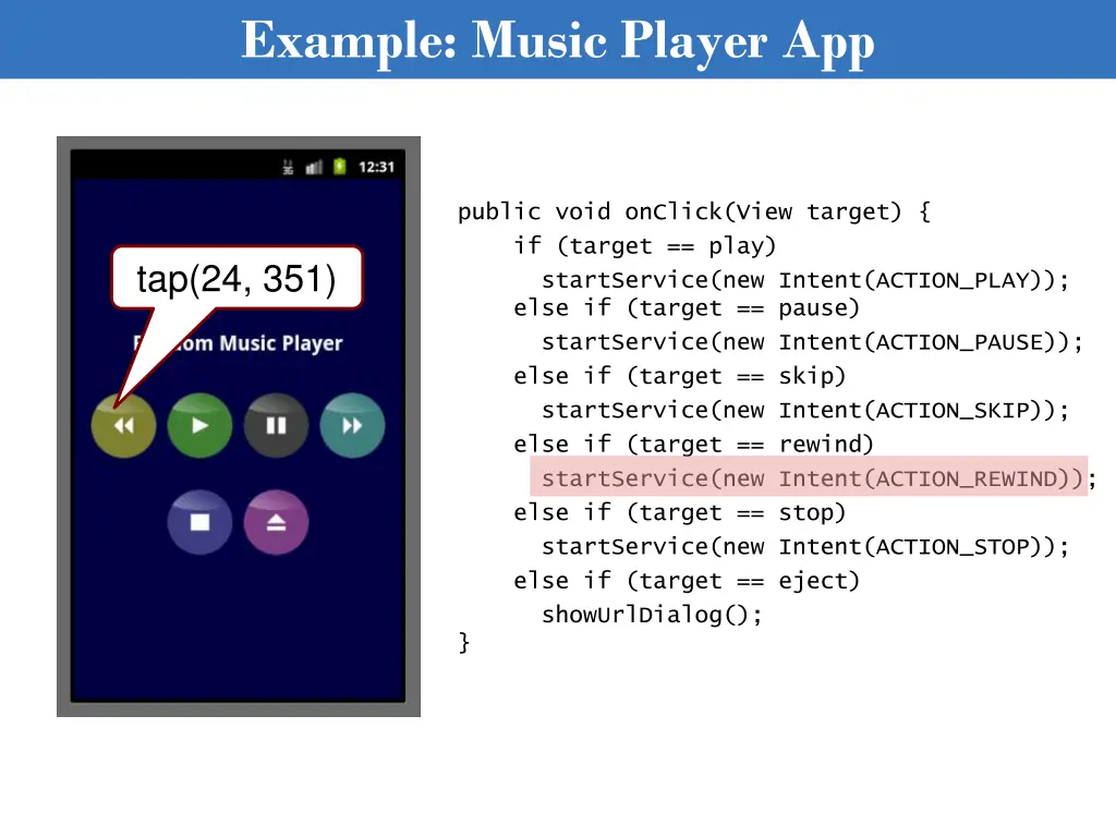 example music player app 4