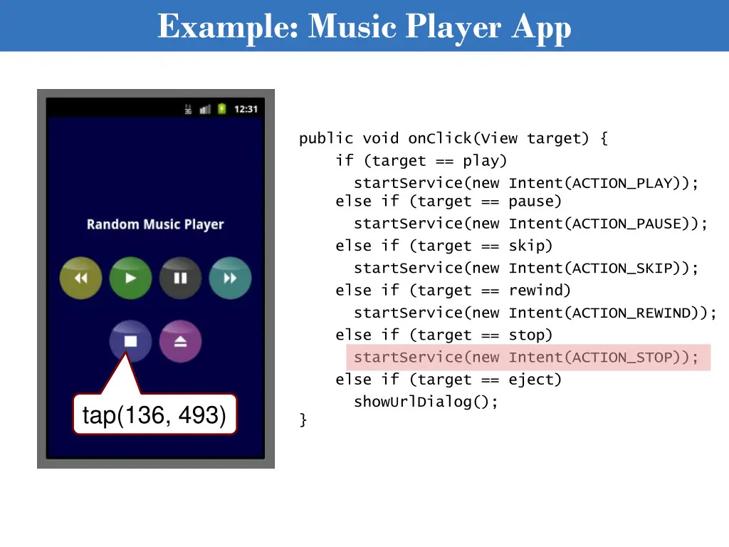 example music player app 5