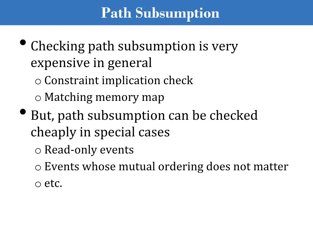 path subsumption 3