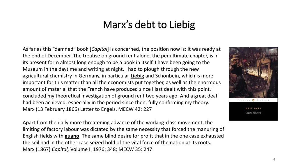 marx s marx s debt to liebig debt to liebig