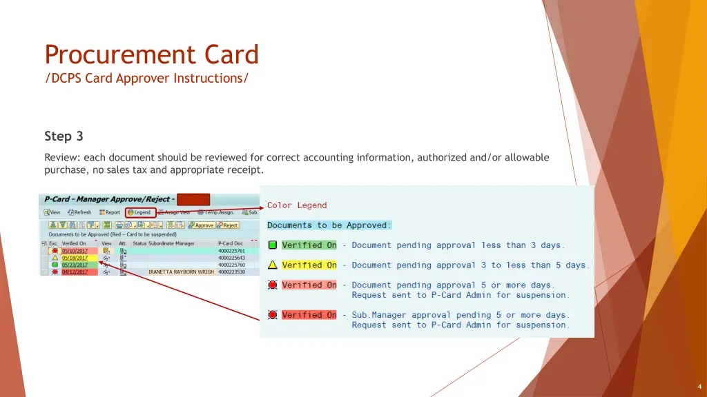 procurement card dcps card approver instructions 2