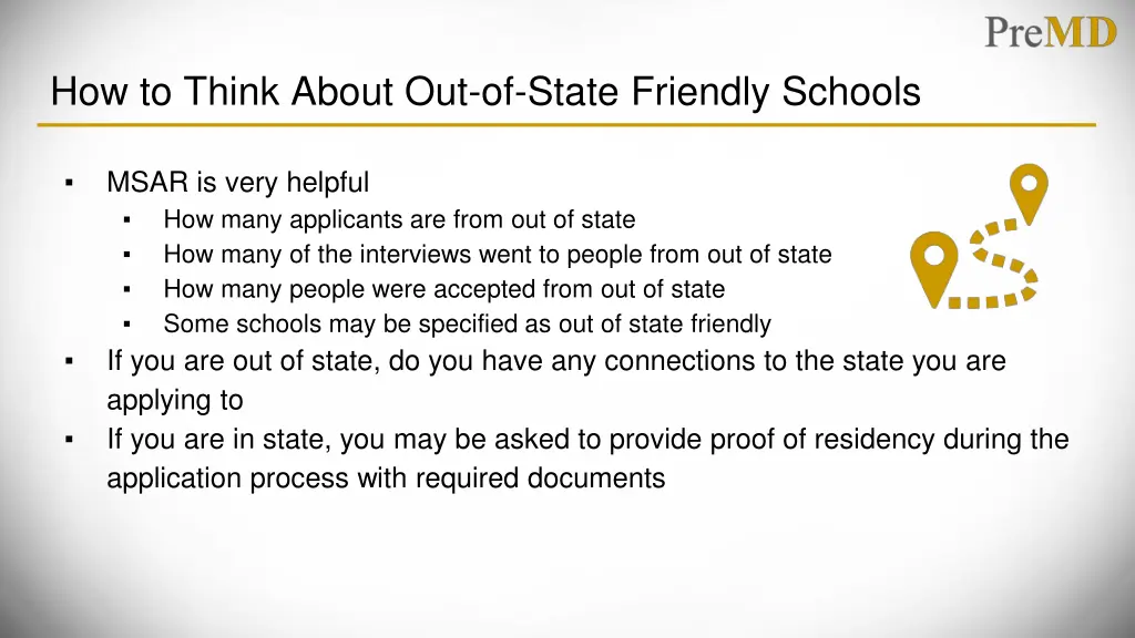 how to think about out of state friendly schools