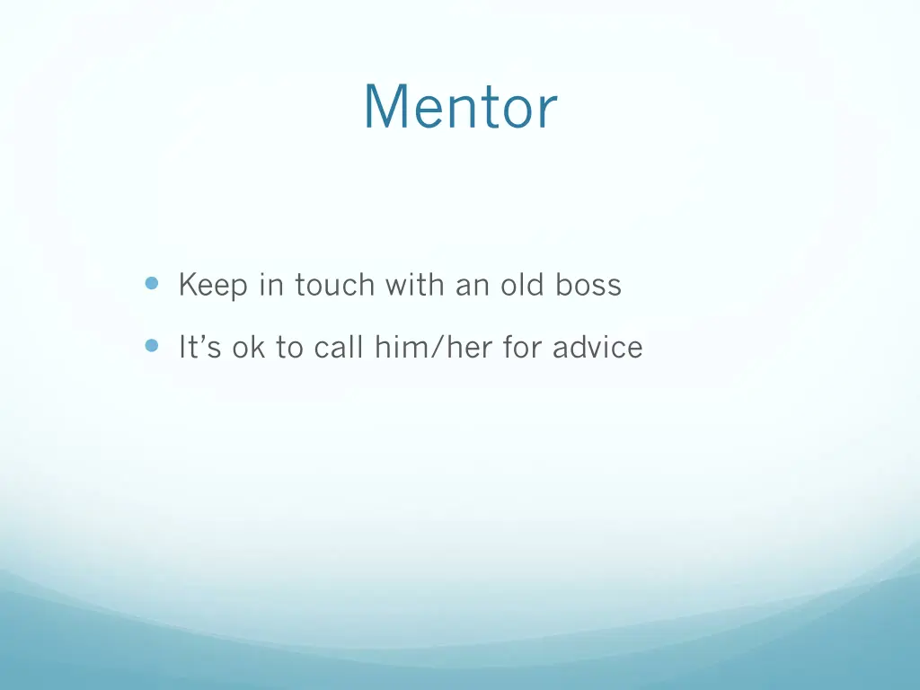 mentor