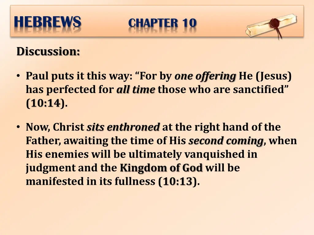 hebrews chapter 10 12