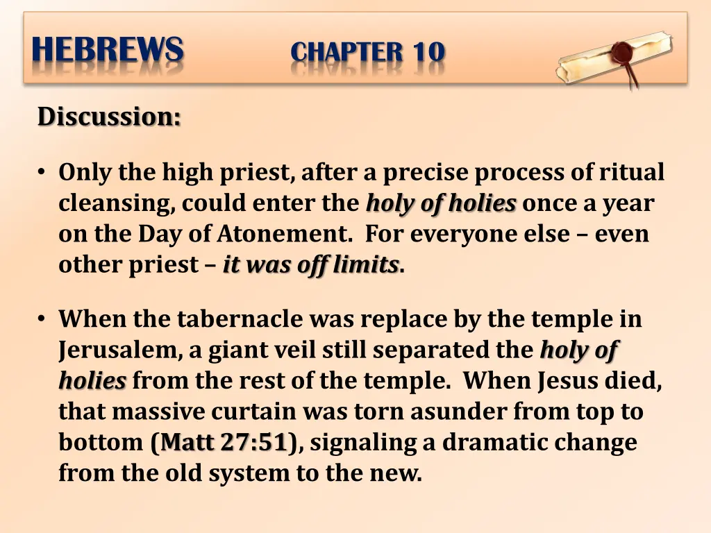 hebrews chapter 10 16