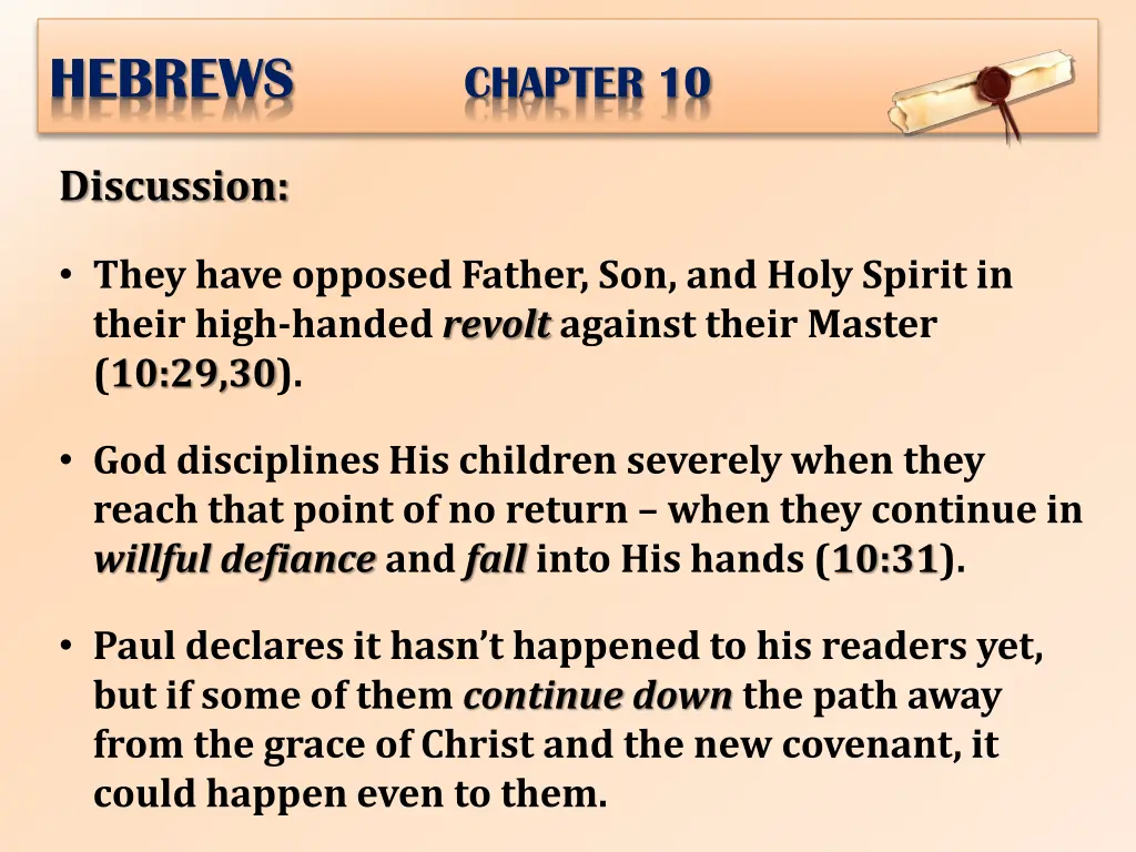 hebrews chapter 10 24