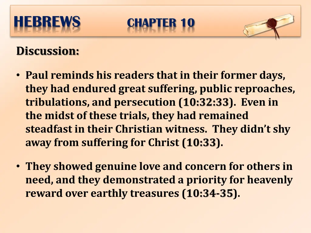 hebrews chapter 10 25