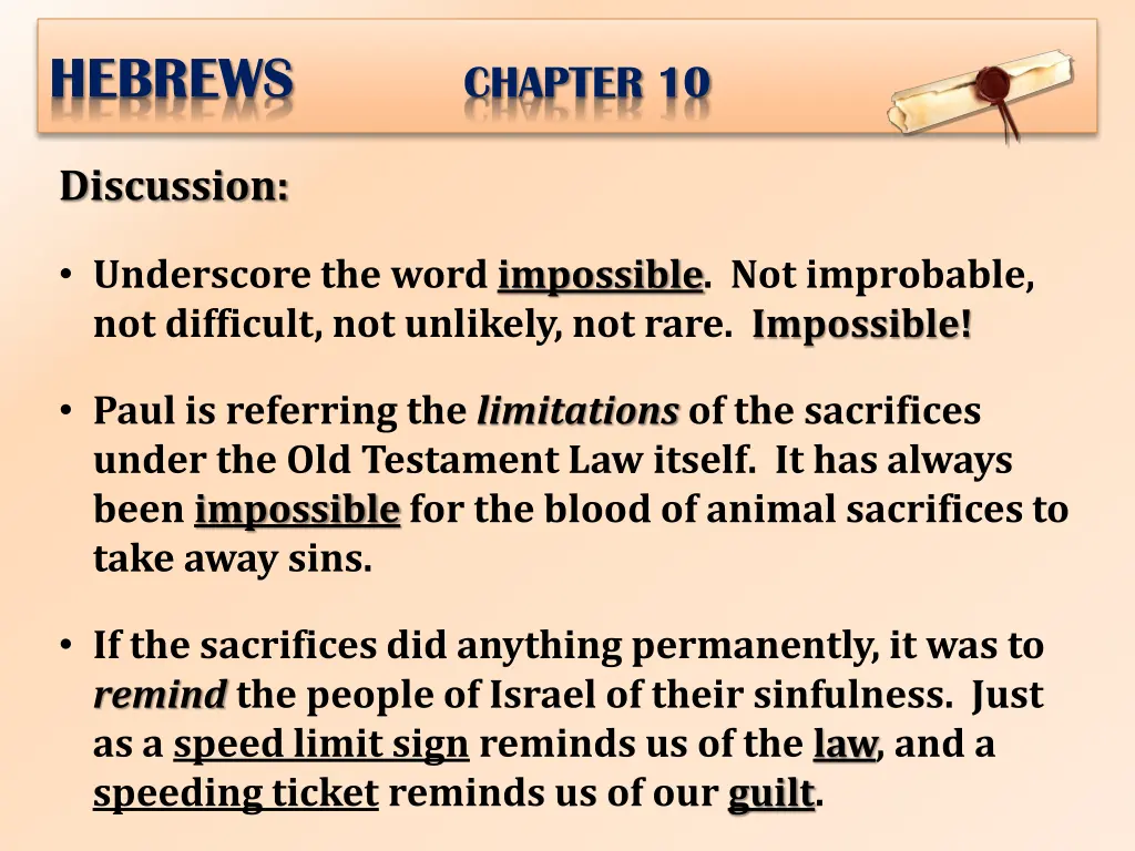 hebrews chapter 10 5