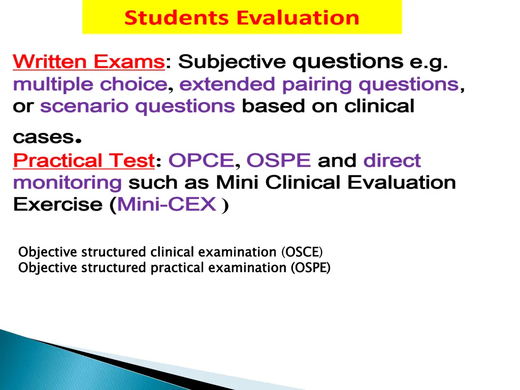 objective structured clinical examination